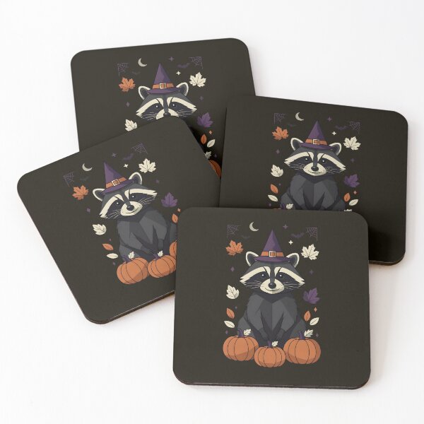 Item preview,  Halloween Raccoon: Welcome to Spooky season! designed and sold by ParadoxParadox.