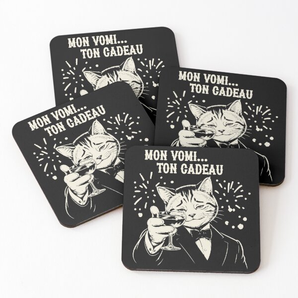 Item preview, My Vomit Your Gift Funny Cat Meme designed and sold by Gaga de mon chat.