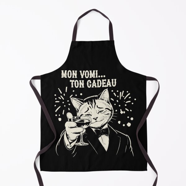 Item preview, My Vomit Your Gift Funny Cat Meme designed and sold by Gaga de mon chat.