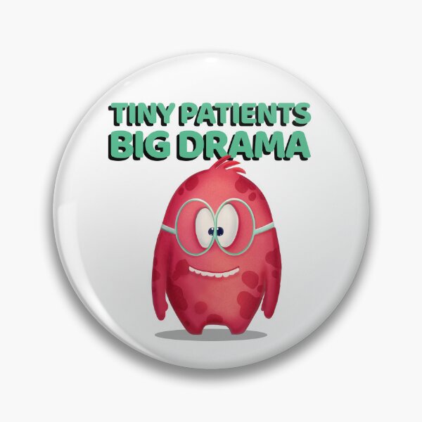 Item preview, Tiny Patients Big Drama – Cute Pediatric Medical Assistant Gift designed and sold by SMV-store.