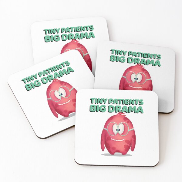 Item preview, Tiny Patients Big Drama – Cute Pediatric Medical Assistant Gift designed and sold by SMV-store.