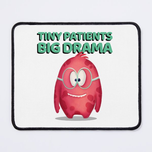 Item preview, Tiny Patients Big Drama – Cute Pediatric Medical Assistant Gift designed and sold by SMV-store.