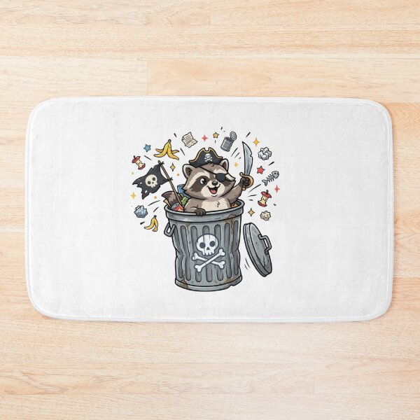 Item preview, Raccoon Trash Panda Pirate King Funny Meme designed and sold by jeshands.