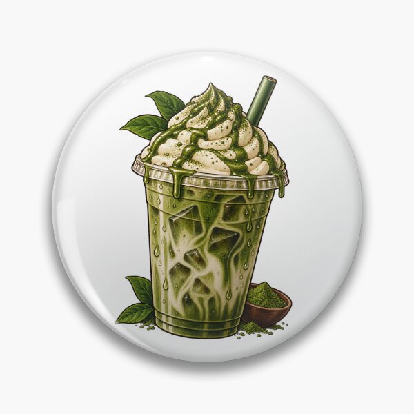 Item preview, Iced Matcha Cream Latte designed and sold by Roadlight Photography .