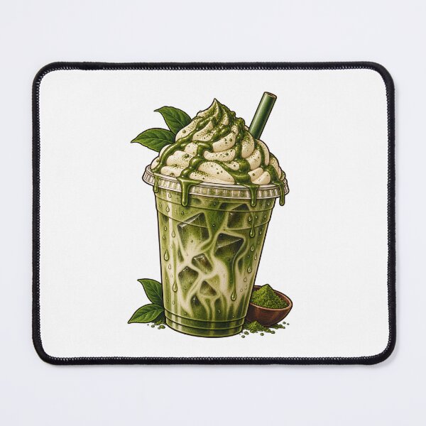 Item preview, Iced Matcha Cream Latte designed and sold by Roadlight Photography .