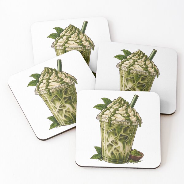 Item preview, Iced Matcha Cream Latte designed and sold by Roadlight Photography .