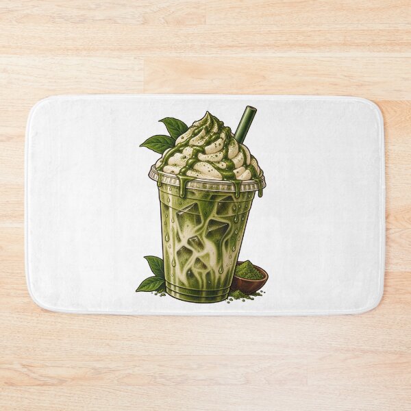 Item preview, Iced Matcha Cream Latte designed and sold by Roadlight Photography .