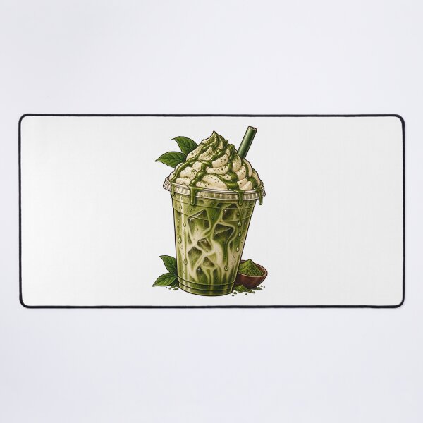 Item preview, Iced Matcha Cream Latte designed and sold by Roadlight Photography .