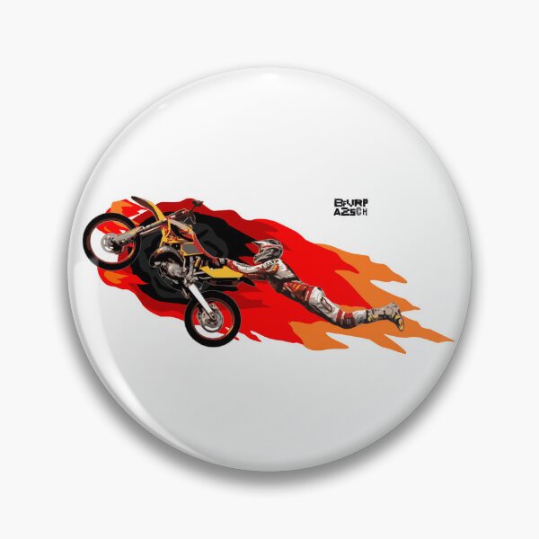 Item preview, Flame Trail Motocross Rider designed and sold by bfvrp.