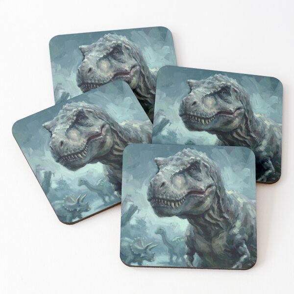 Item preview, Prehistoric Planet Fine Art Tribute designed and sold by Art's Diner.