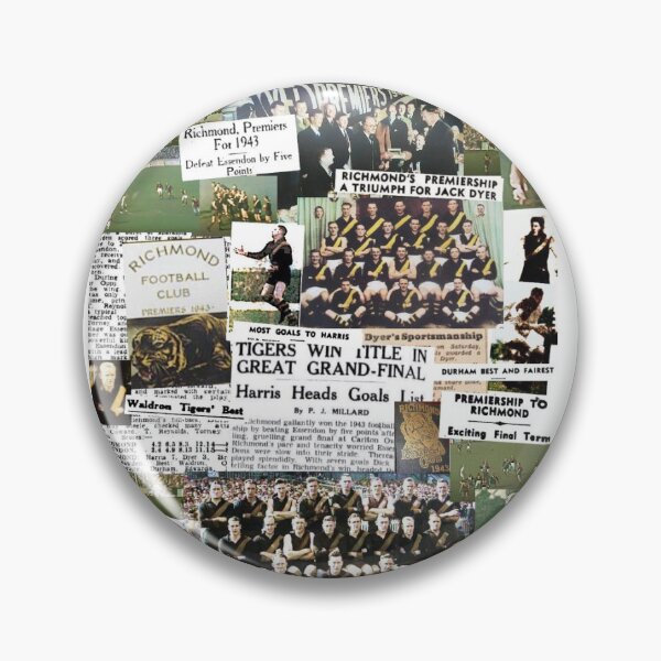 Item preview, Richmond captain Jack Dyer VFL AFL Tigers designed and sold by royce74.