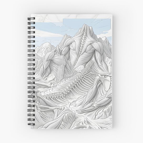 Item preview, Botanical Mountain Topography Line Art designed and sold by ArtlightStudio.