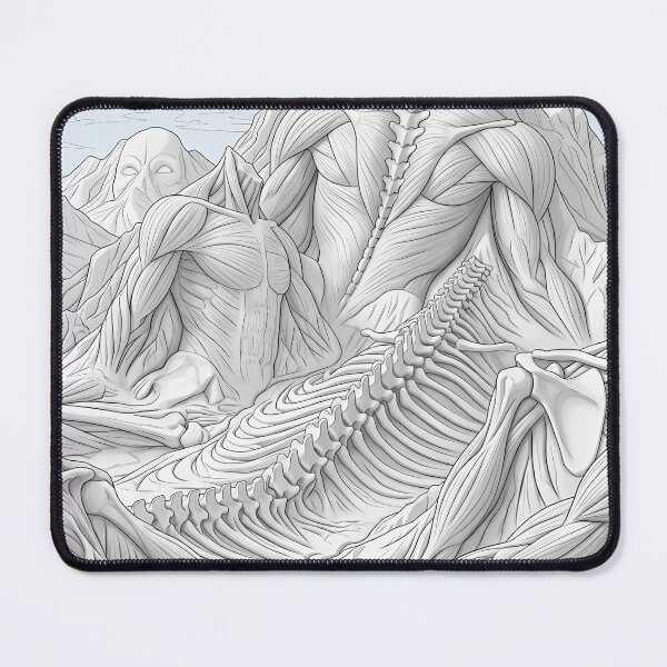 Item preview, Botanical Mountain Topography Line Art designed and sold by ArtlightStudio.