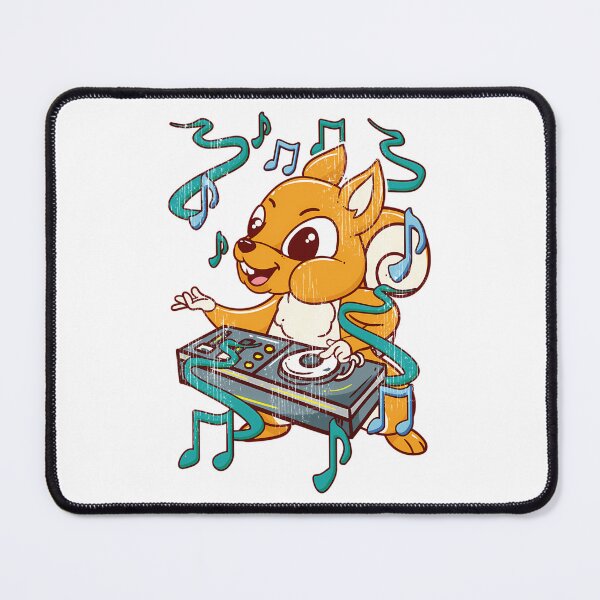 Item preview, Funny Squirrel Dj - Party Dance Club - Disk Jockey Edm Music designed and sold by IdealiftsArt.