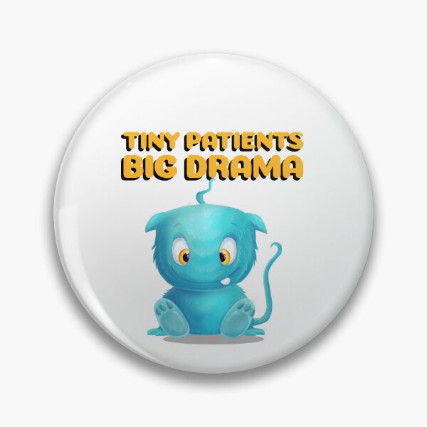 Item preview, Tiny Patients Big Drama – Pediatric Medical Assistant Humor designed and sold by SMV-store.
