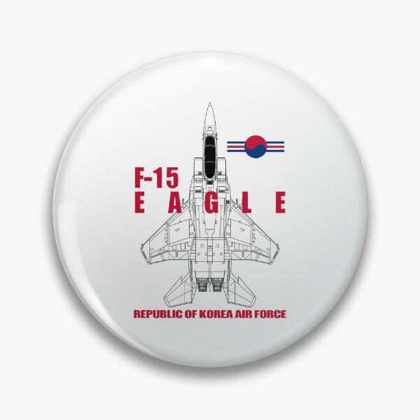Item preview, F-15 Eagle Republic of Korea Air Force Technical Blueprint - Black Edition designed and sold by Magazine Combate.