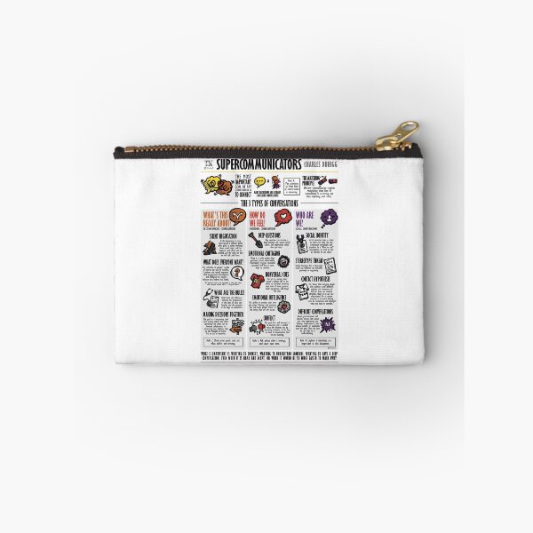 Item preview, Visual Summary Supercommunicators (Charles Duhigg) designed and sold by TKsuited.
