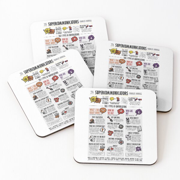 Item preview, Visual Summary Supercommunicators (Charles Duhigg) designed and sold by TKsuited.