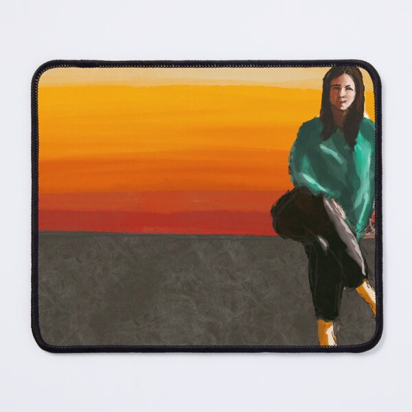 Item preview, Woman in Front of a Sunset designed and sold by Chris-Fletcher.