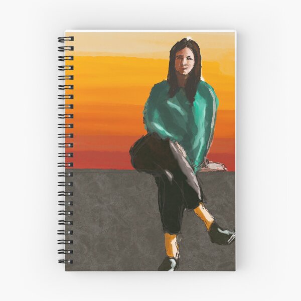 Item preview, Woman in Front of a Sunset designed and sold by Chris-Fletcher.