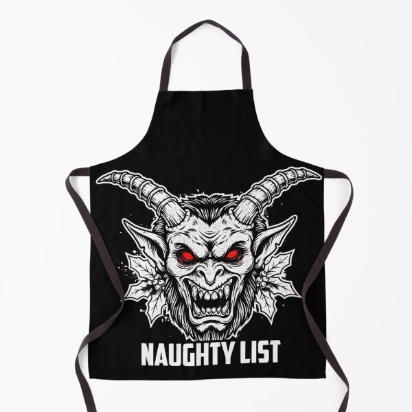 Item preview, Gothic Krampus Naughty List - Dark Holiday Streetwear designed and sold by wyzin39.