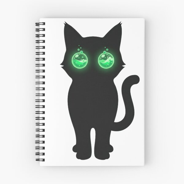 Item preview, Halloween black cat with potions designed and sold by filigreedigital.