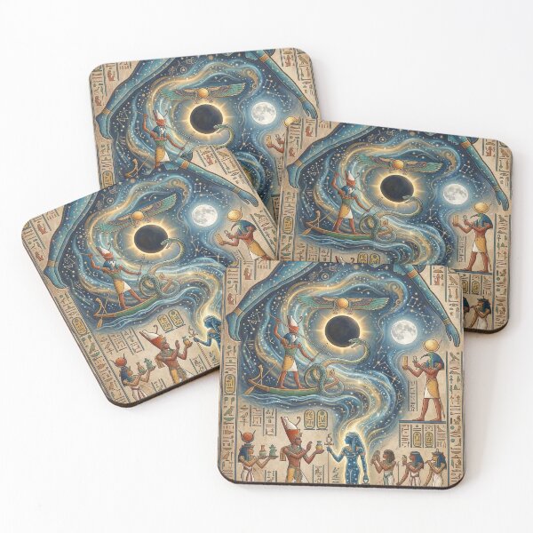 Item preview, Ancient Egyptian Cosmic Eclipse designed and sold by Shery Printora.