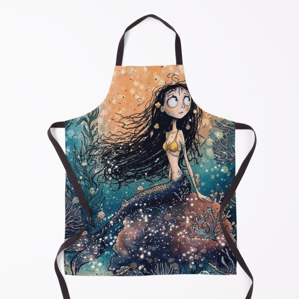 Item preview, Enchanted Underwater Mermaid – Whimsical Ocean Fantasy Art designed and sold by limos.