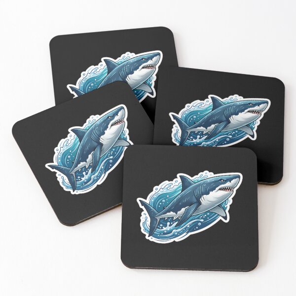 Item preview, Great White Shark designed and sold by IdealiftsArt.