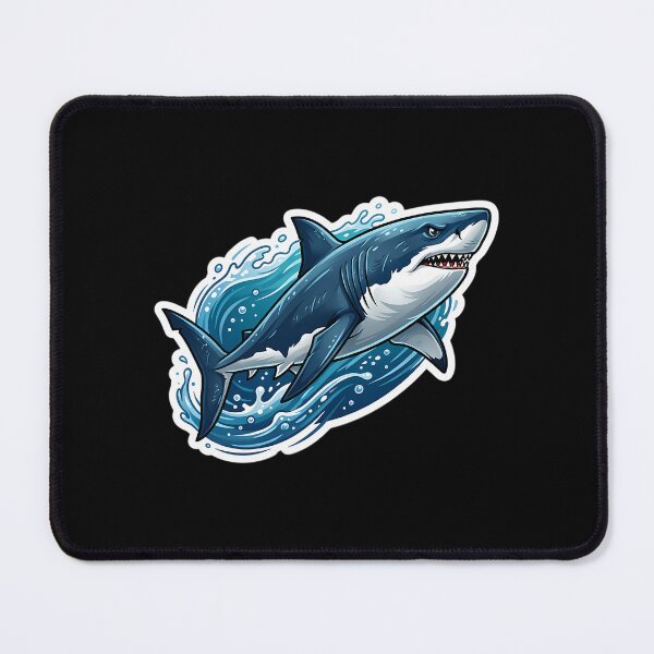 Item preview, Great White Shark designed and sold by IdealiftsArt.