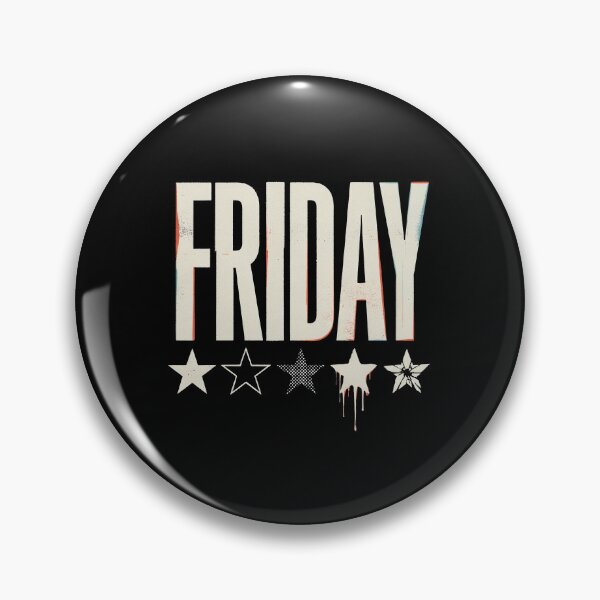Item preview, Friday Retro Star Rating Funny Weekend Review designed and sold by Say It With Ink.