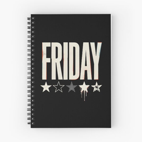 Item preview, Friday Retro Star Rating Funny Weekend Review designed and sold by Say It With Ink.