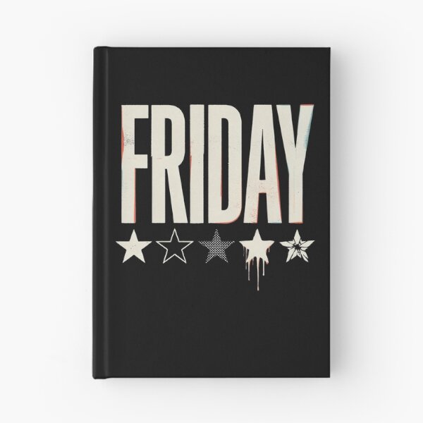 Item preview, Friday Retro Star Rating Funny Weekend Review designed and sold by Say It With Ink.