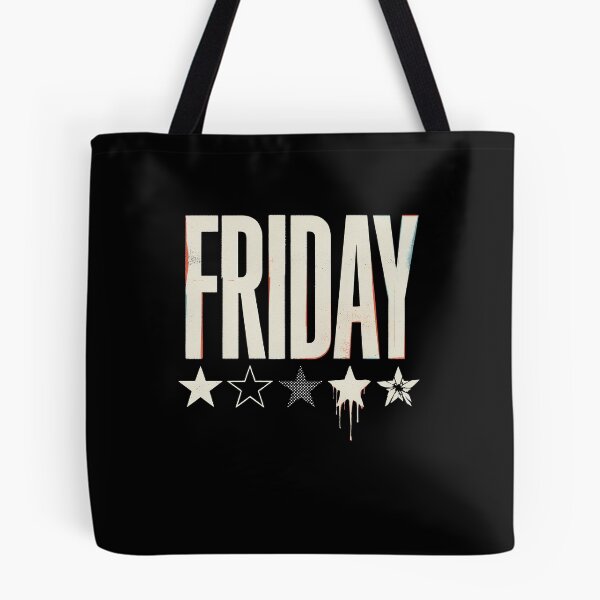 Item preview, Friday Retro Star Rating Funny Weekend Review designed and sold by Say It With Ink.