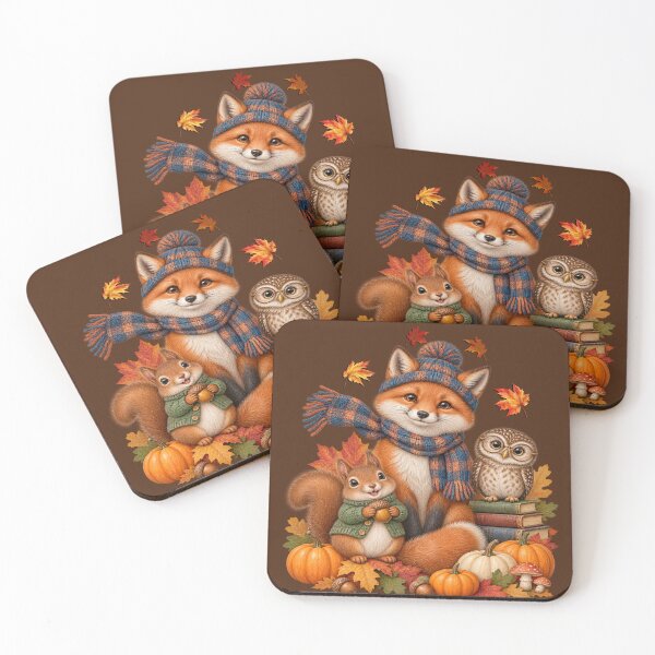 Item preview, Fall Woodland Animals T-Shirt Autumn Forest Creatures Pumpkin Cozy Season designed and sold by Cute & Sassy Custom Gifting Boutiques.