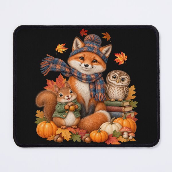 Item preview, Fall Woodland Animals T-Shirt Autumn Forest Creatures Pumpkin Cozy Season designed and sold by Cute & Sassy Custom Gifting Boutiques.
