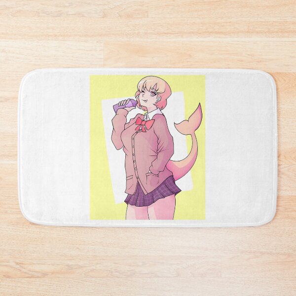 Item preview, Sherbet Drinking Soda  Cute Shark Girl Anime Sticker designed and sold by IdealiftsArt.