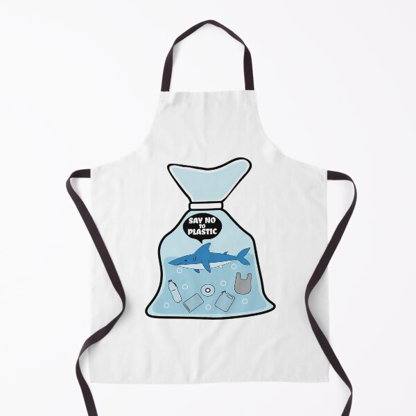 Item preview, Say No To Plastic Shark Vinyl Best Friend Gift designed and sold by IdealiftsArt.