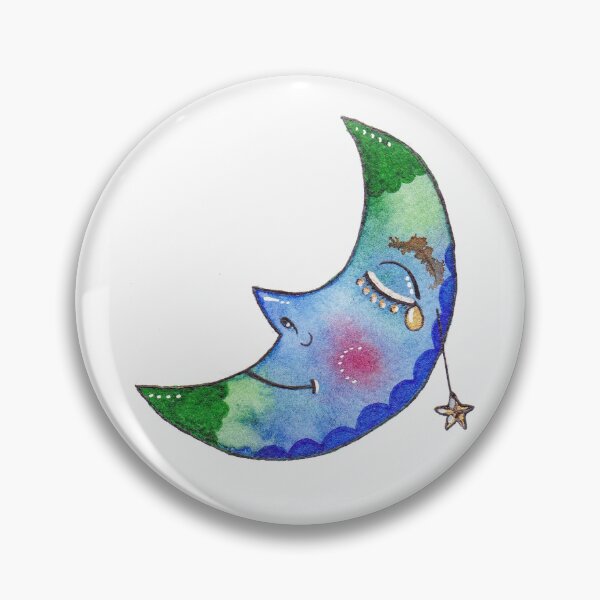 Item preview, Sleeping Moon designed and sold by emzillustration.