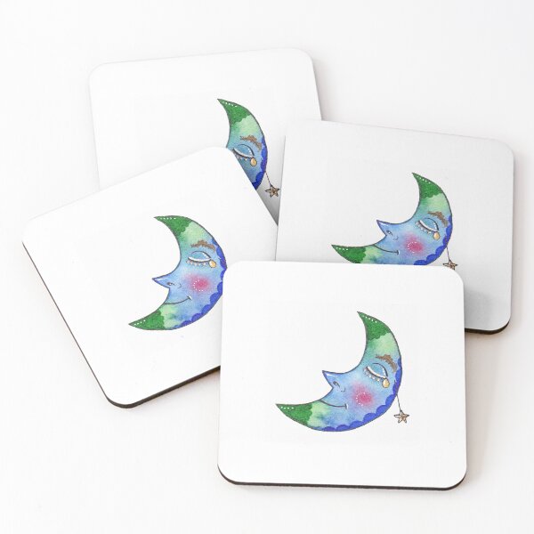 Item preview, Sleeping Moon designed and sold by emzillustration.