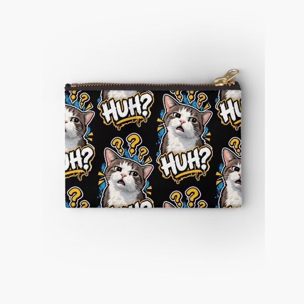 Item preview, Huh Cat Meme Funny Cute Kitty Kitten Lover Cats Memes designed and sold by DUMEJE.