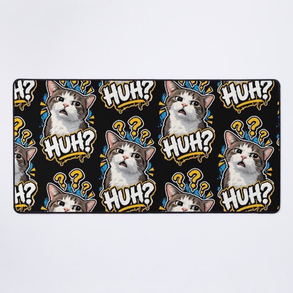 Item preview, Huh Cat Meme Funny Cute Kitty Kitten Lover Cats Memes designed and sold by DUMEJE.