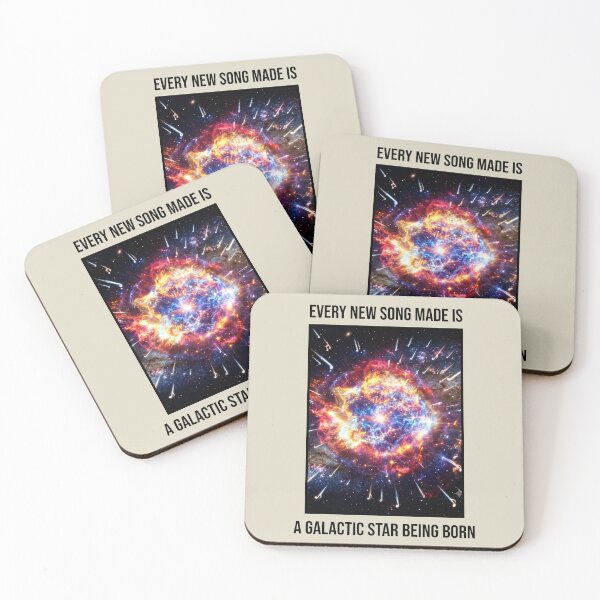Item preview, Every New Song Made Is A Galactic Star Being Born designed and sold by DTTG-Co.