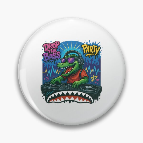 Item preview, Croco Dj Urban Beats Reptile designed and sold by IdealiftsArt.