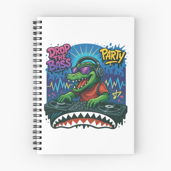 Item preview, Croco Dj  Urban Beats Reptile designed and sold by IdealiftsArt.