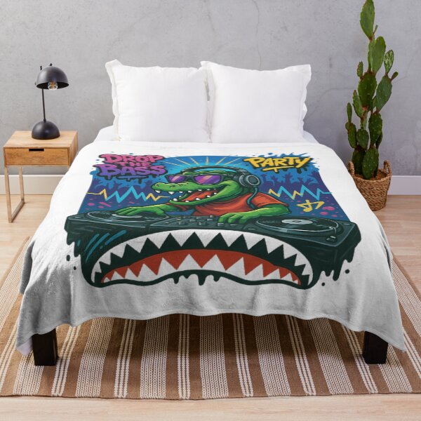 Item preview, Croco Dj Urban Beats Reptile designed and sold by IdealiftsArt.