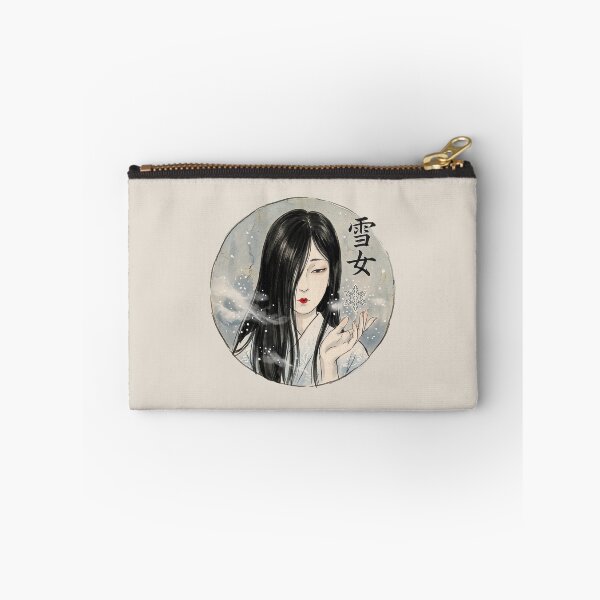 Item preview, Yuki Onna Japanese Snow Woman Vintage Yokai Art designed and sold by LinaValearte.