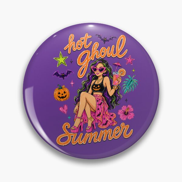 Item preview, Hot Ghoul Summer designed and sold by coastalquillco.