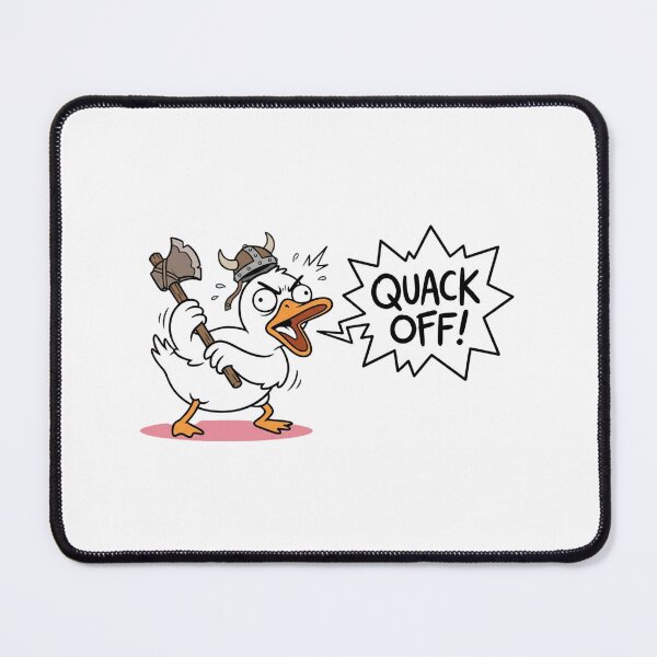 Item preview, Funny Viking Duck Quack Off Meme designed and sold by jeshands.