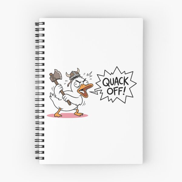 Item preview, Funny Viking Duck Quack Off Meme designed and sold by jeshands.